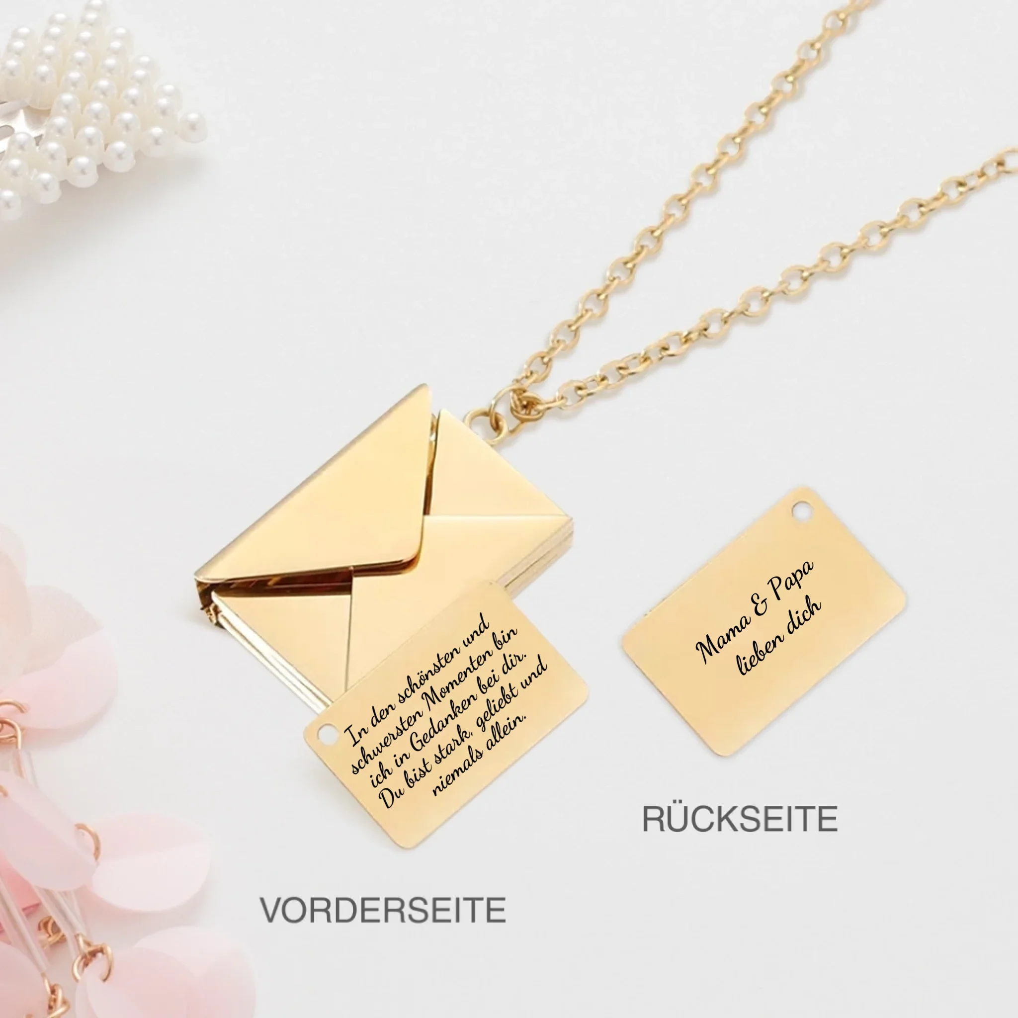 “Brief aan mijn dochter” – Gepersonaliseerde ketting - Image 4