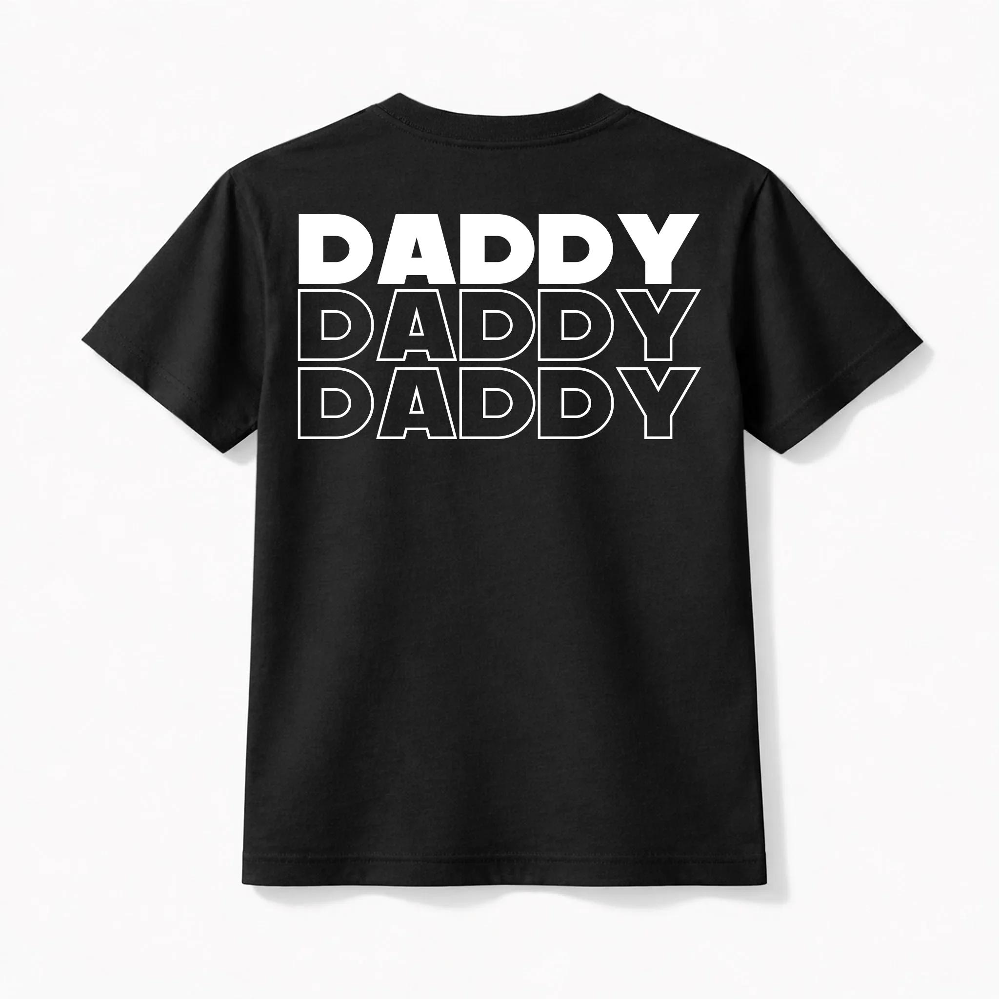 „Der Daddy" – Personalisiertes Foto-Shirt