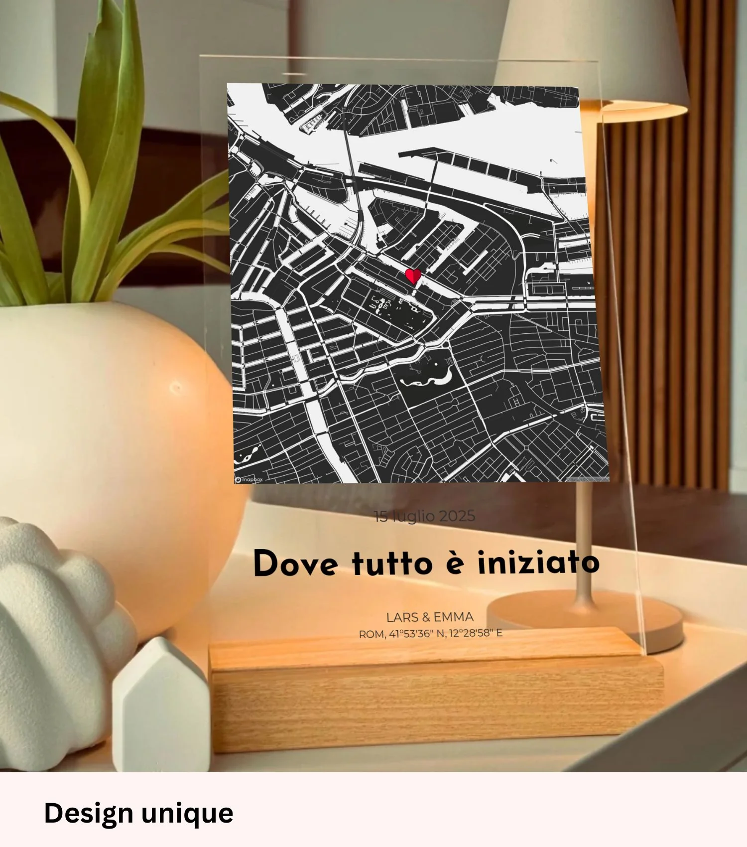 “Dove tutto è iniziato” - Targa acrilica personalizzata - Image 4