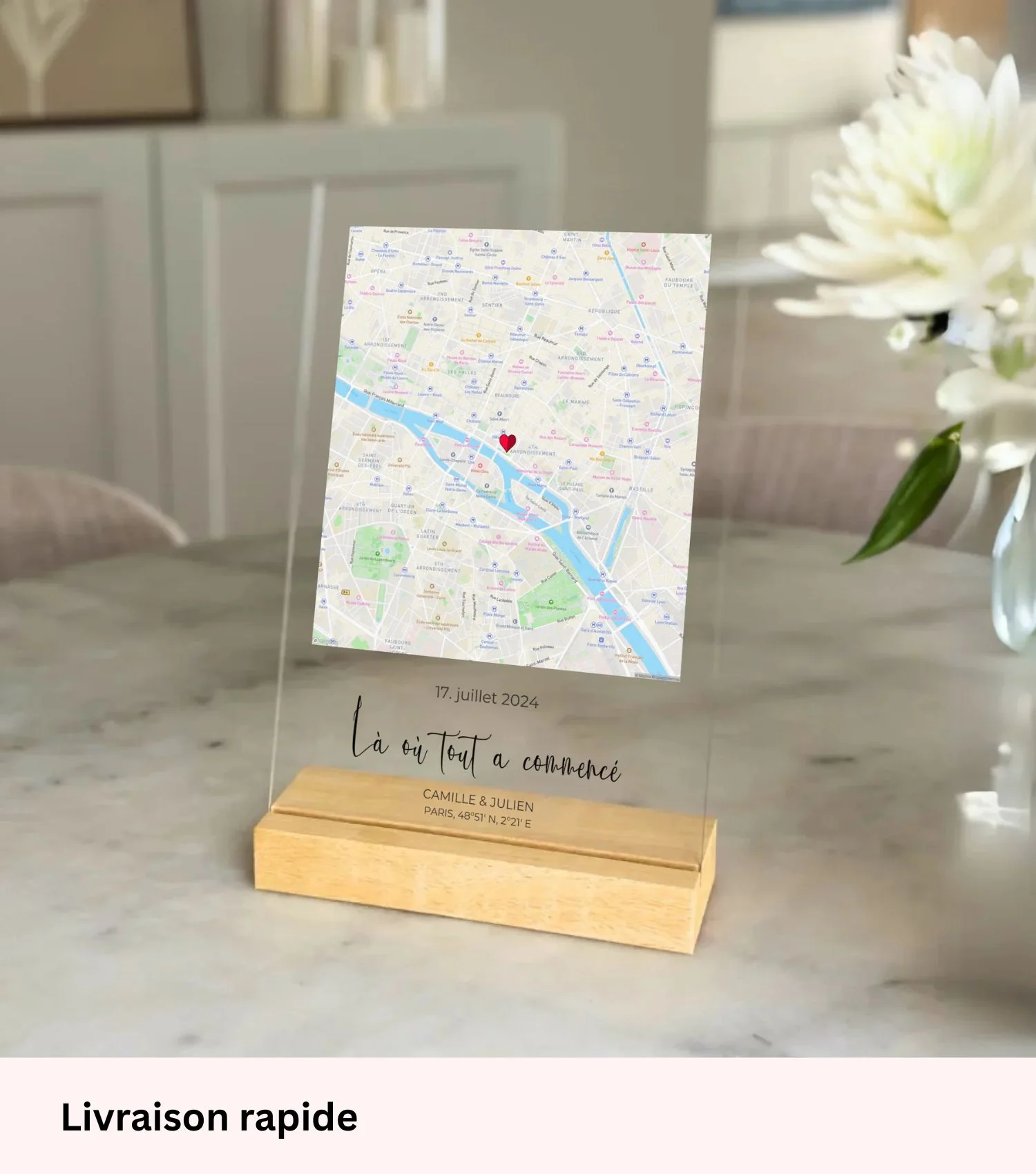 «Notre évènement – ​​​​Plaat en acryl gepersonaliseerd» - Image 5