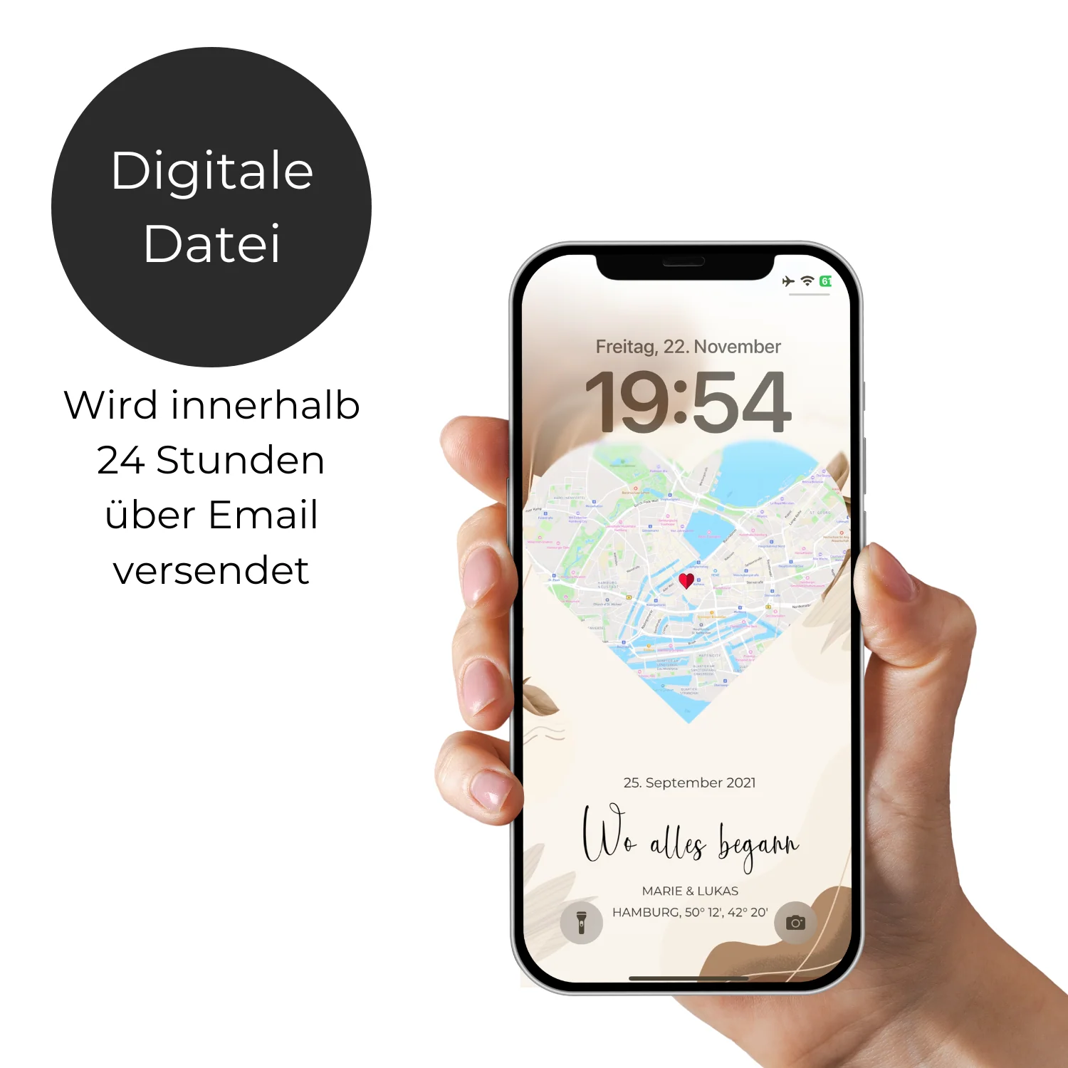 Bijpassende vergrendelscherm mobiele telefoon - Ons evenement - Image 2