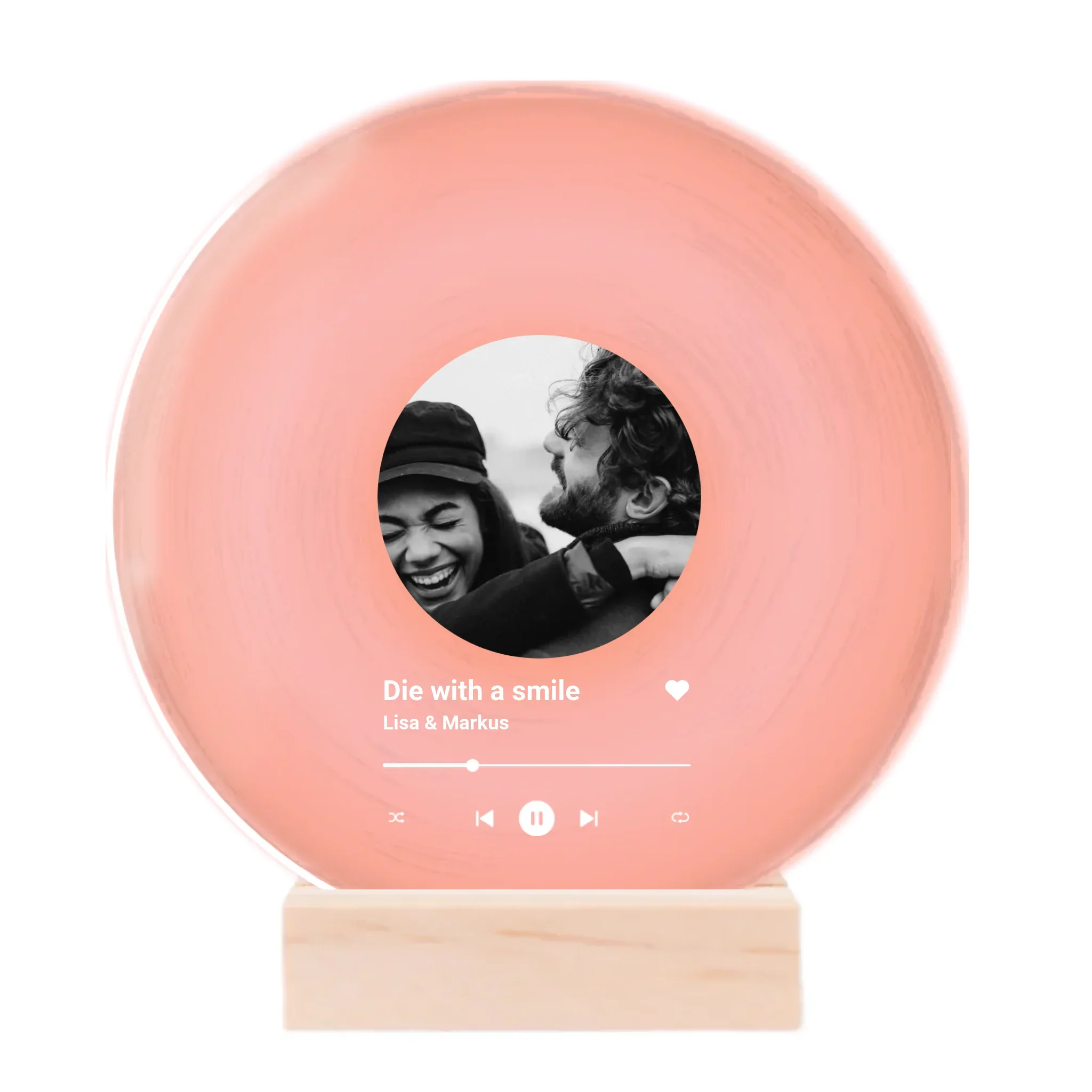 Ons record - Gepersonaliseerd acryl glas - Image 2