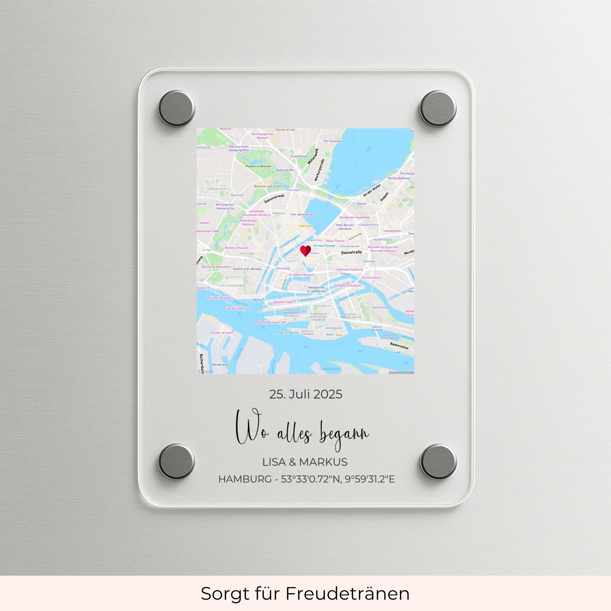 "Wo alles begann" - Acrylmagnet - Image 2